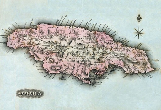 Jamaican Map